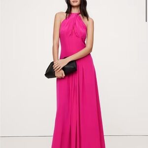 Banana Republic pure silk halter dress (size 6) TAGS STILL ON